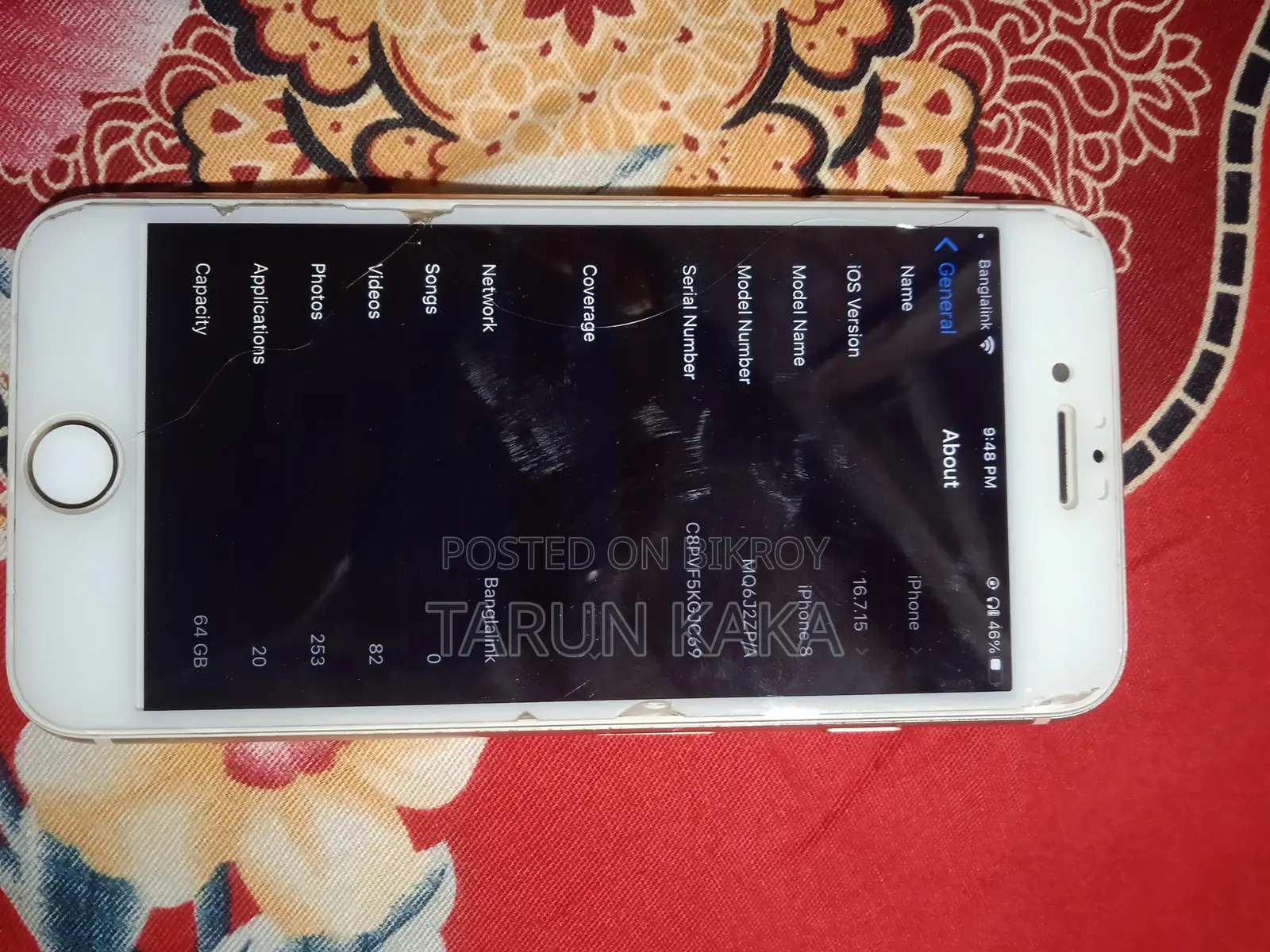 Apple iPhone 8 64 GB Rose Gold