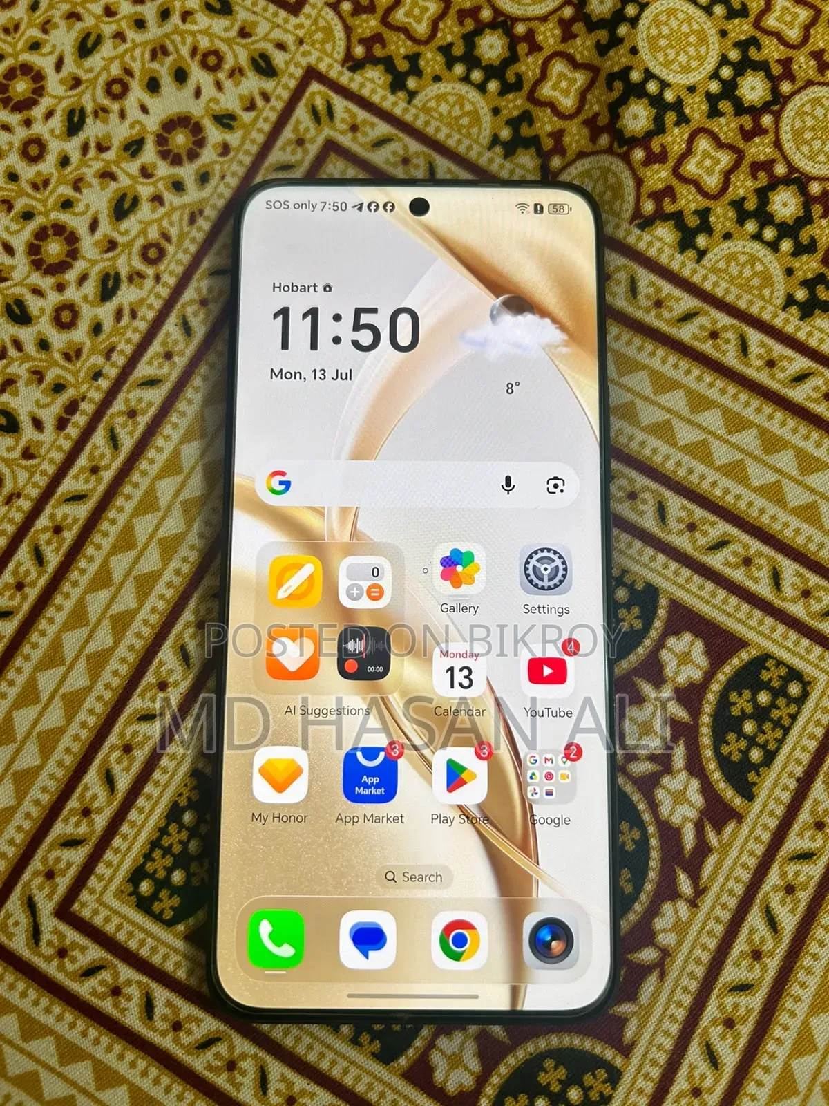 Honor 200 256 GB Black