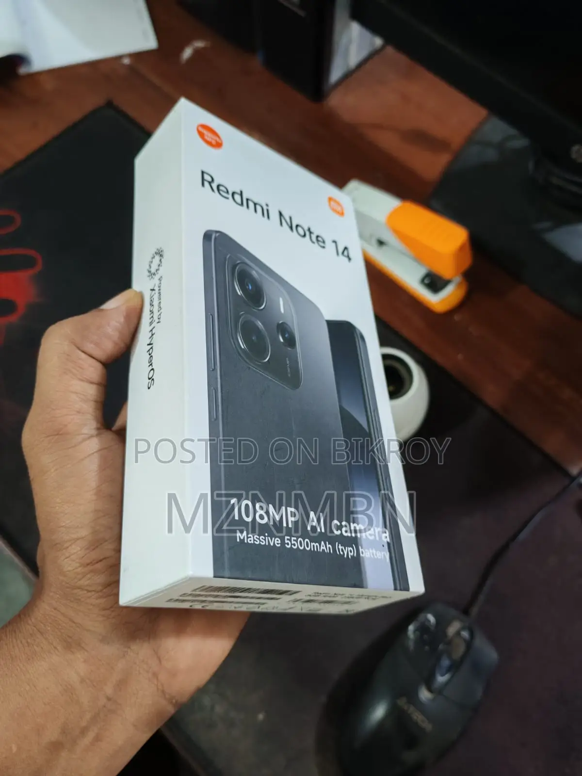 New Xiaomi Redmi Note 14 4G 256 GB Black