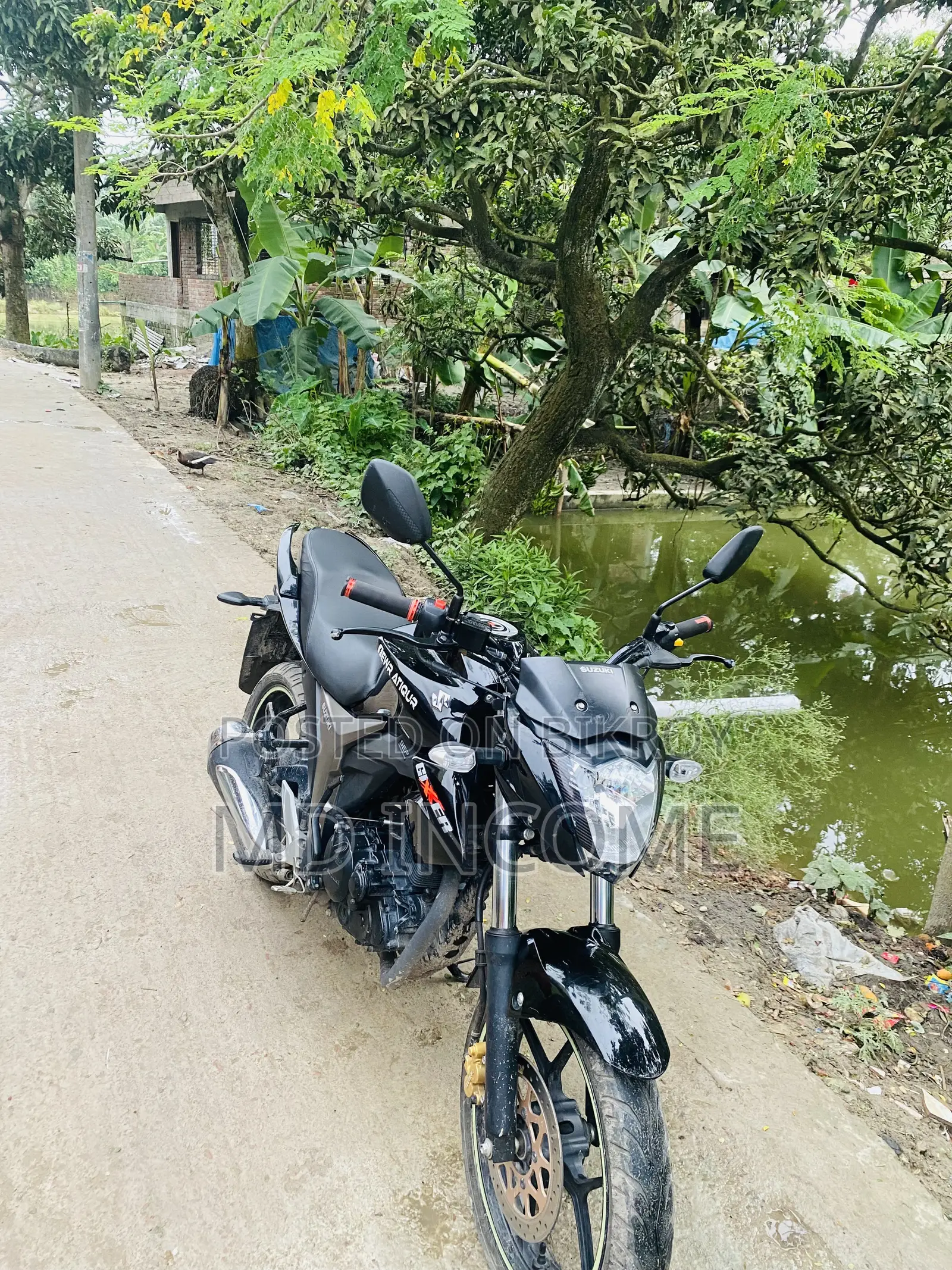 Suzuki Gixxer Monotone 2024 Black