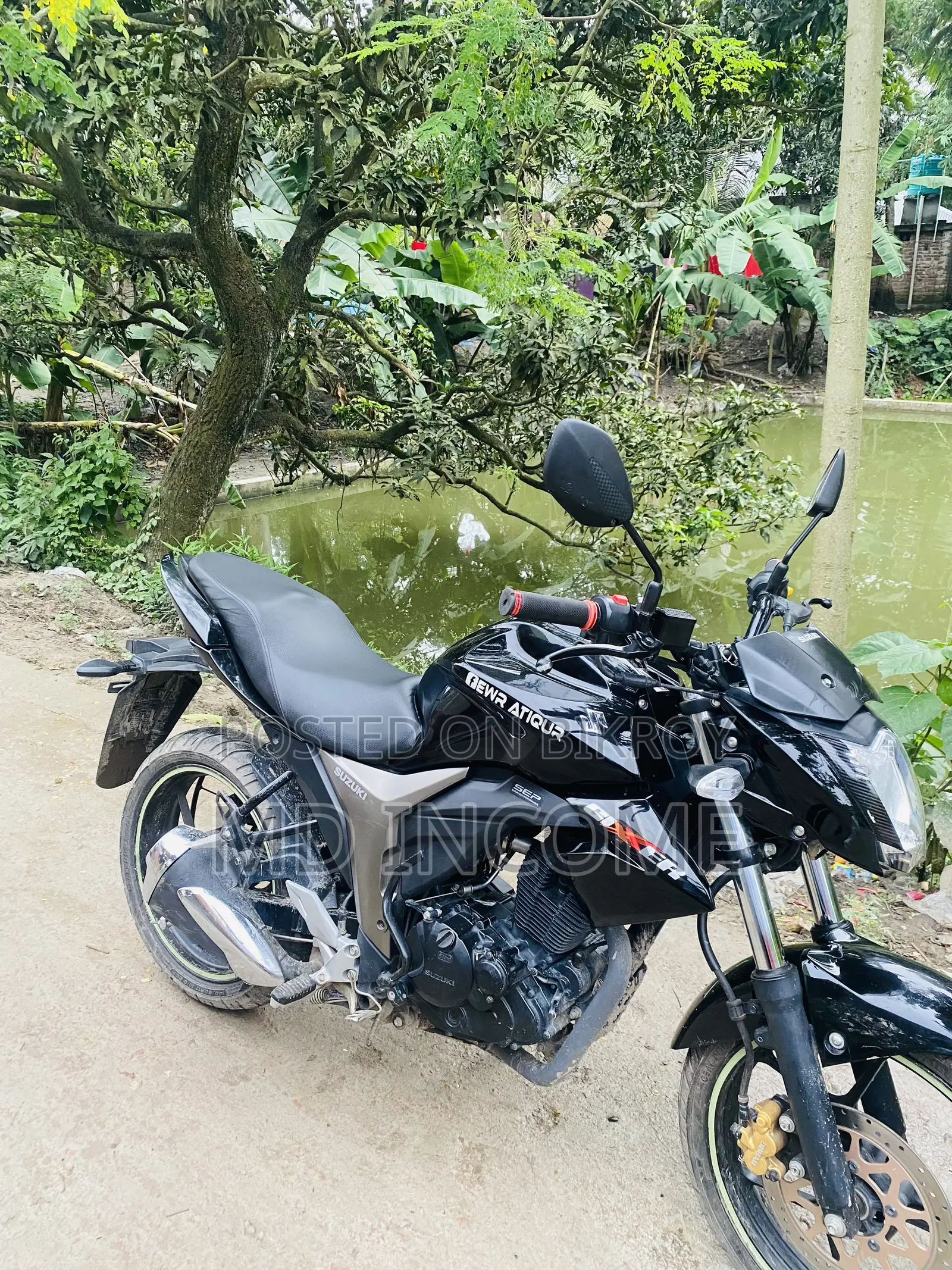 Suzuki Gixxer Monotone 2024 Black