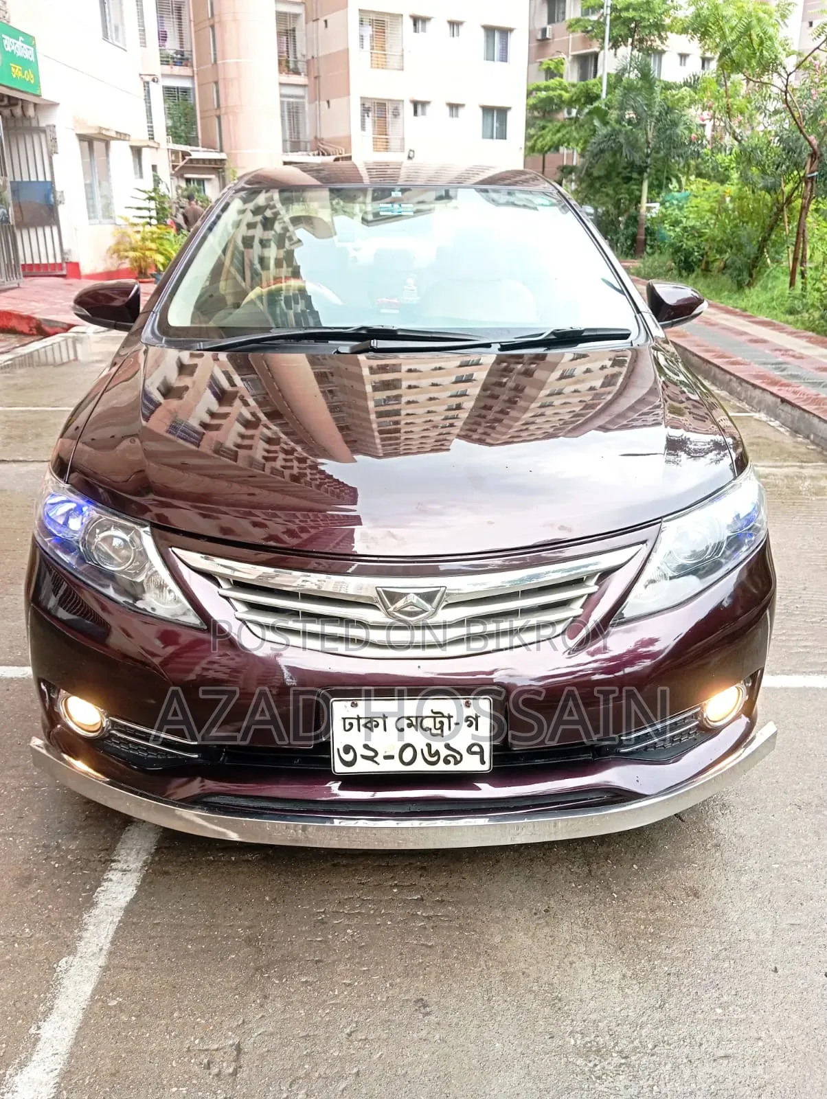 Toyota Allion 2014 Maroon