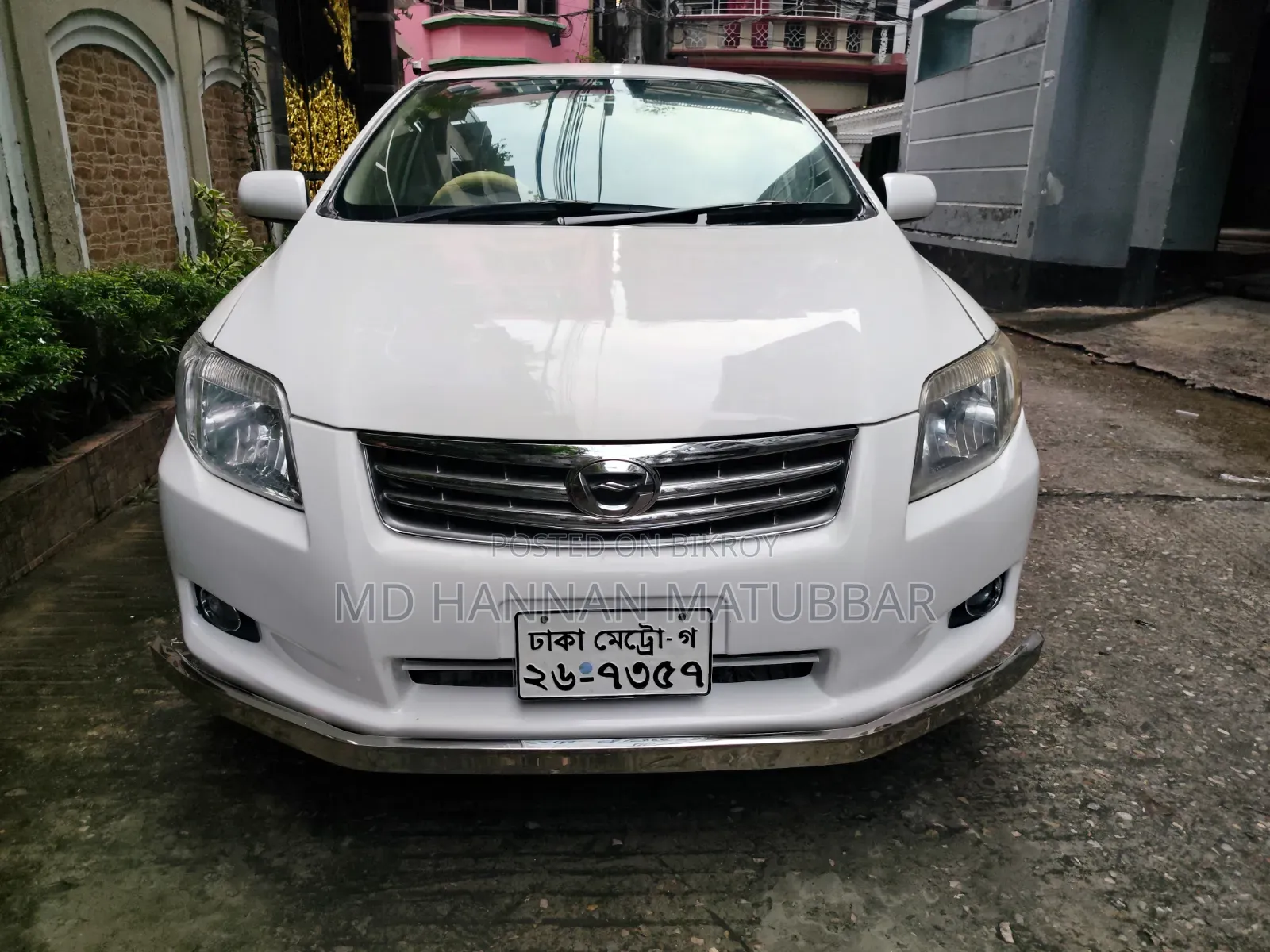 Toyota Axio 2011 White
