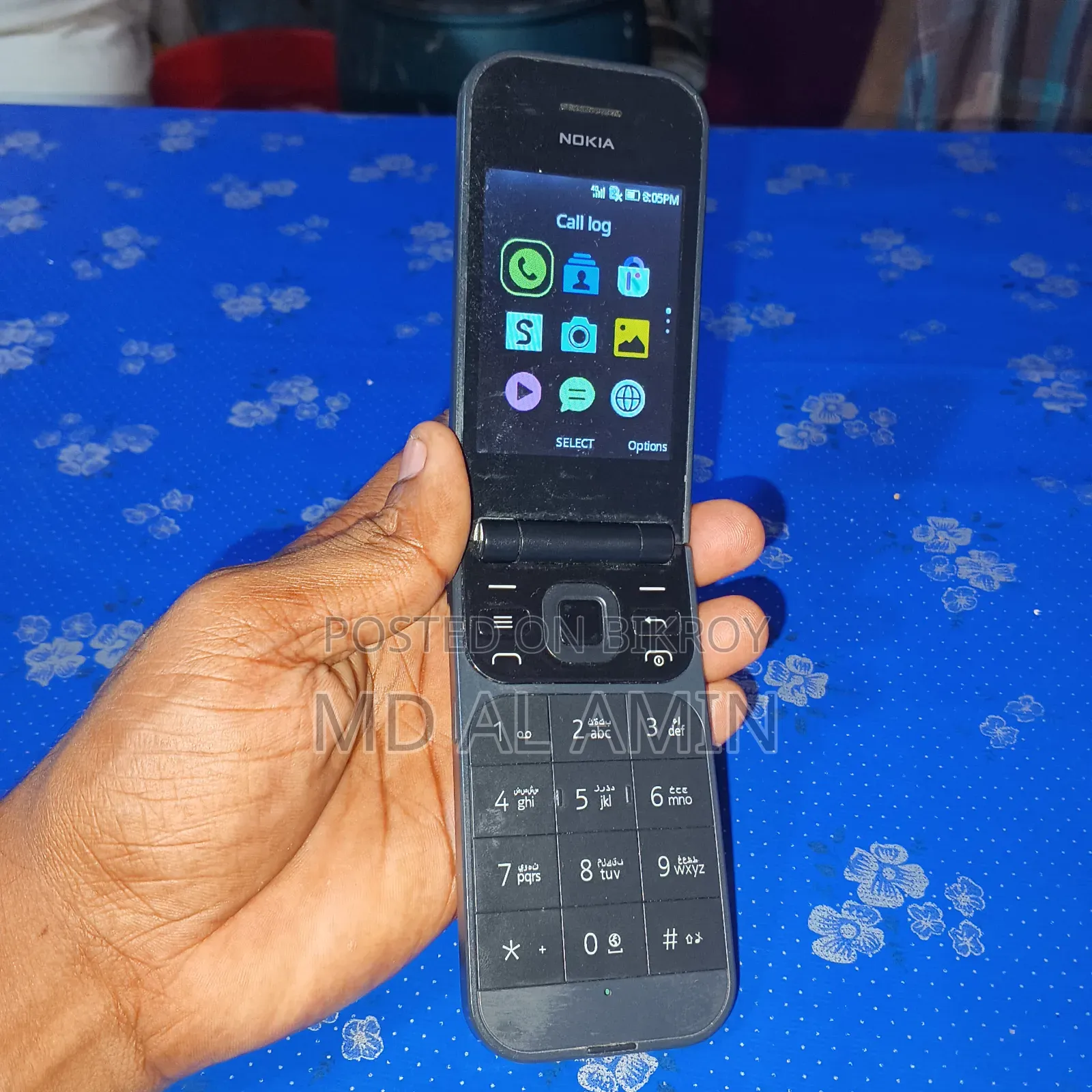 নোকিয়া ২৭২০ ফ্লিপ ৫১২ জিবি কালো