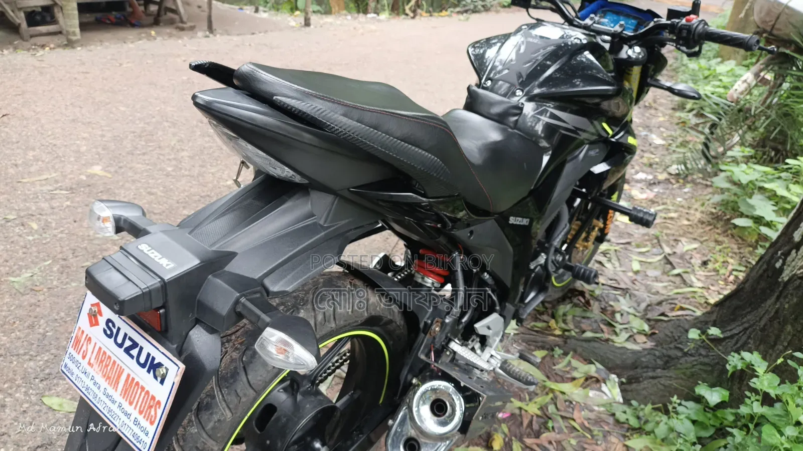 Suzuki Gixxer Monotone 2025 Black