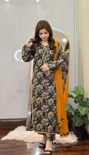 কটন রেডিমেড থ্রি পিস
