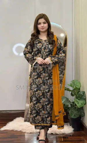 Cotton Readymade Three Piece