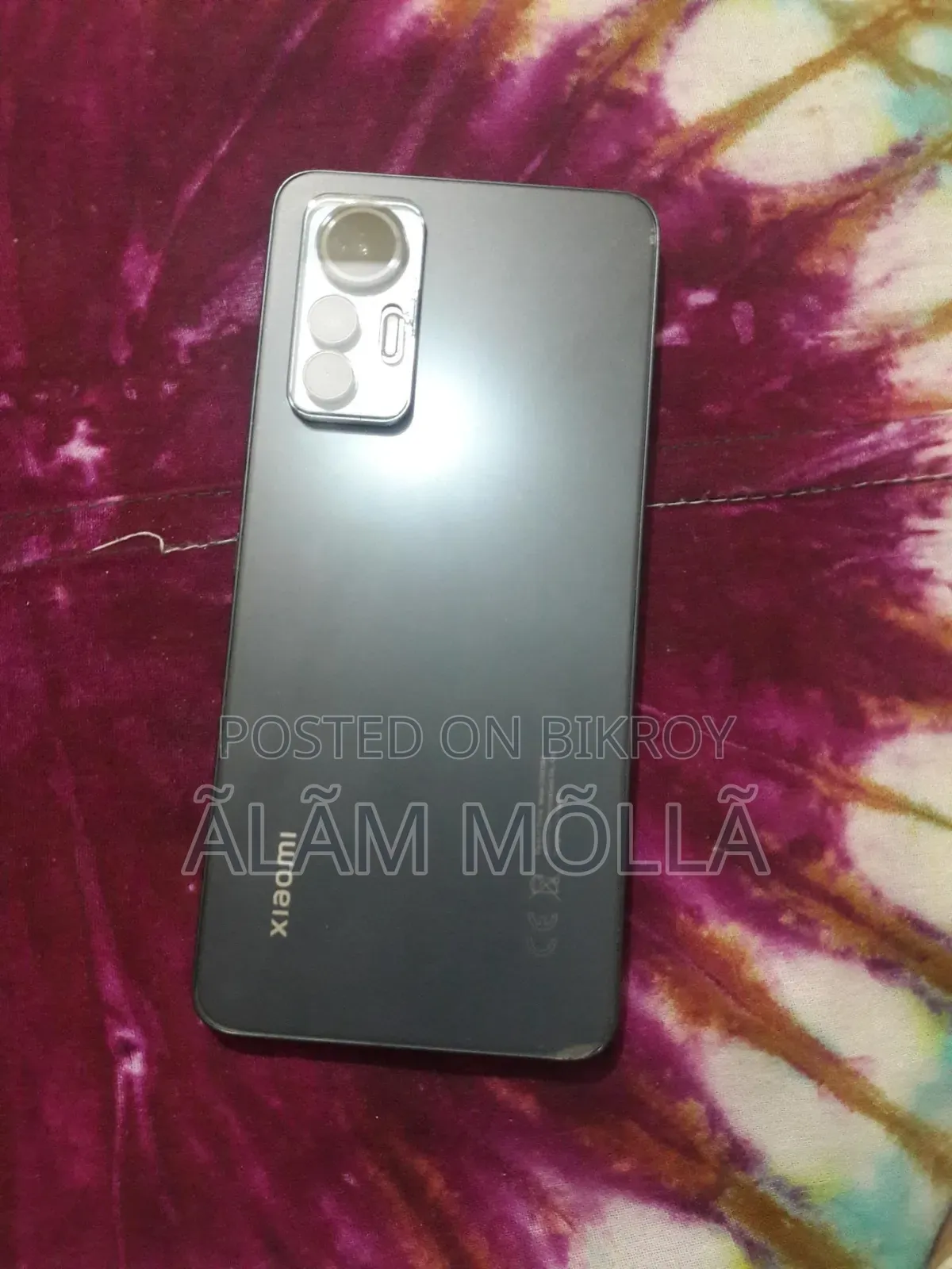 শাওমি ১২ লাইট ১২৮ জিবি ব্ল্যাক