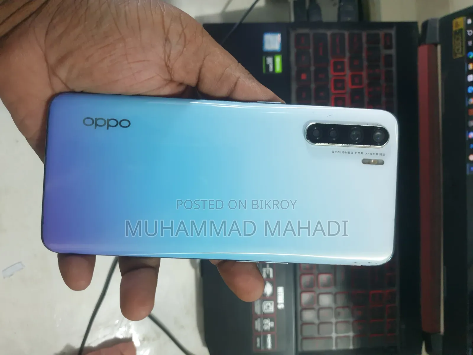 Oppo F15 128 GB Blue