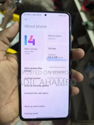 Xiaomi Poco F3 128 GB Blue