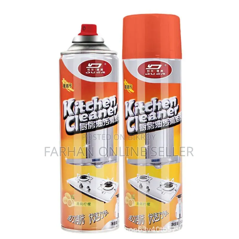 To remove the toughest and most stubborn grease from your kitchen