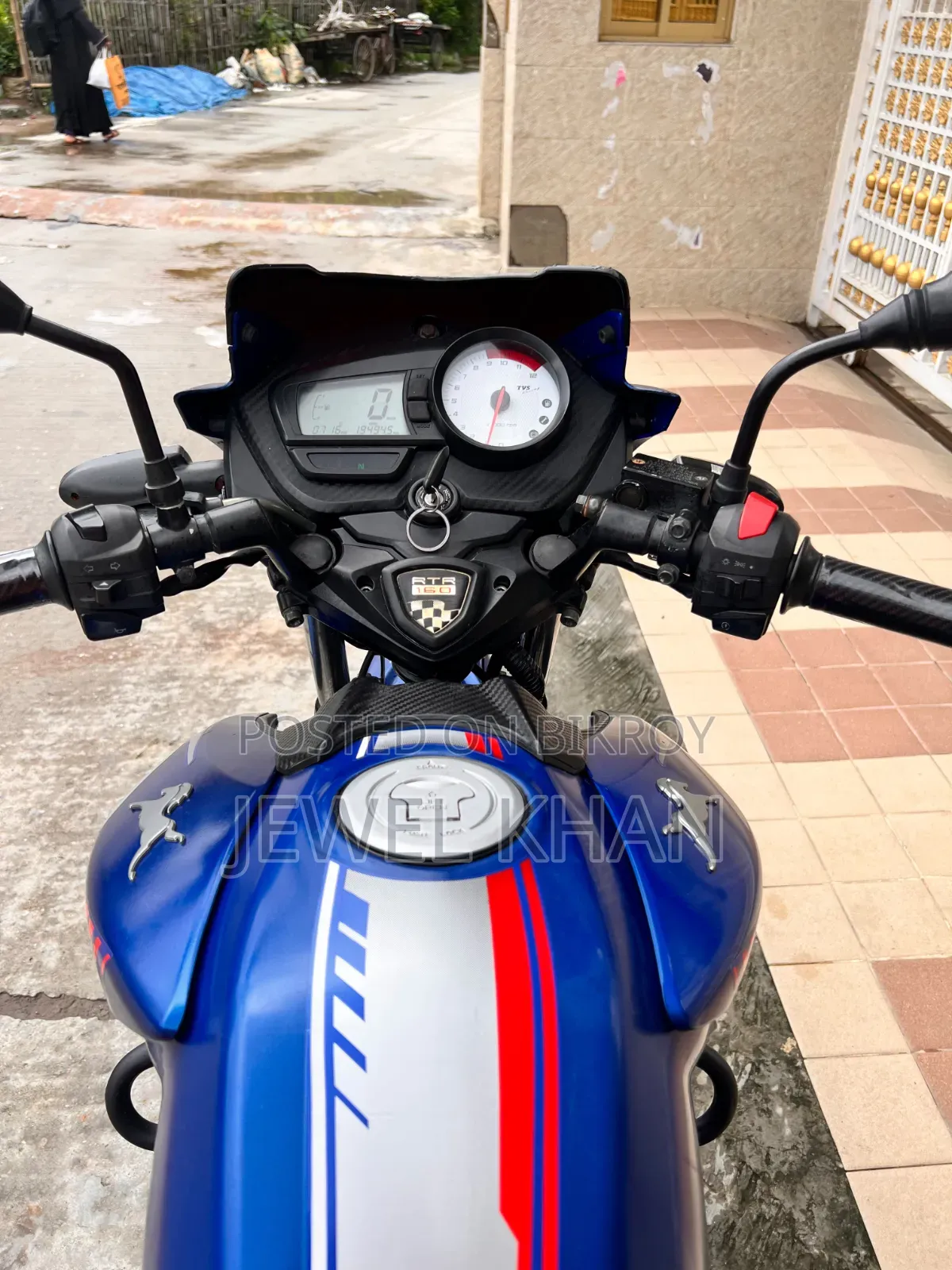 TVS Apache RTR 160 2V 2020 Blue