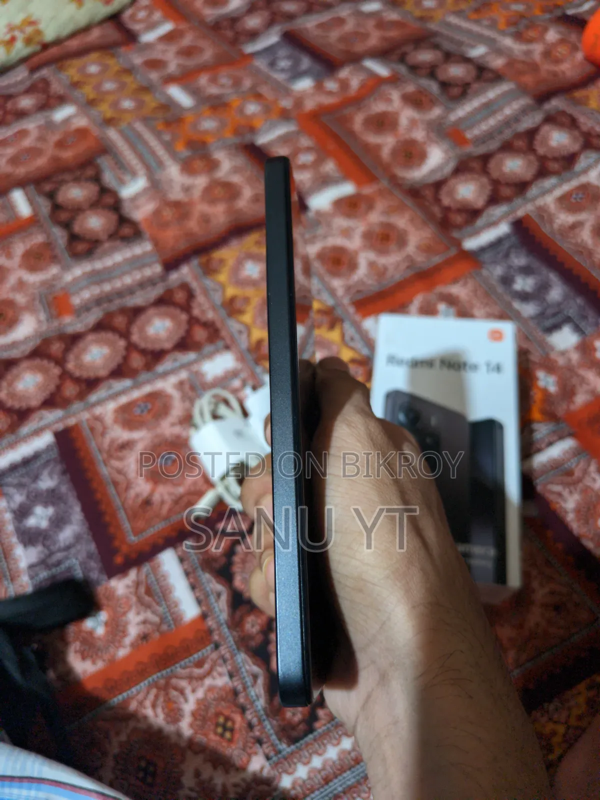 শাওমি রেডমি নোট ১৪ ৪জি ২৫৬ জিবি ব্ল্যাক