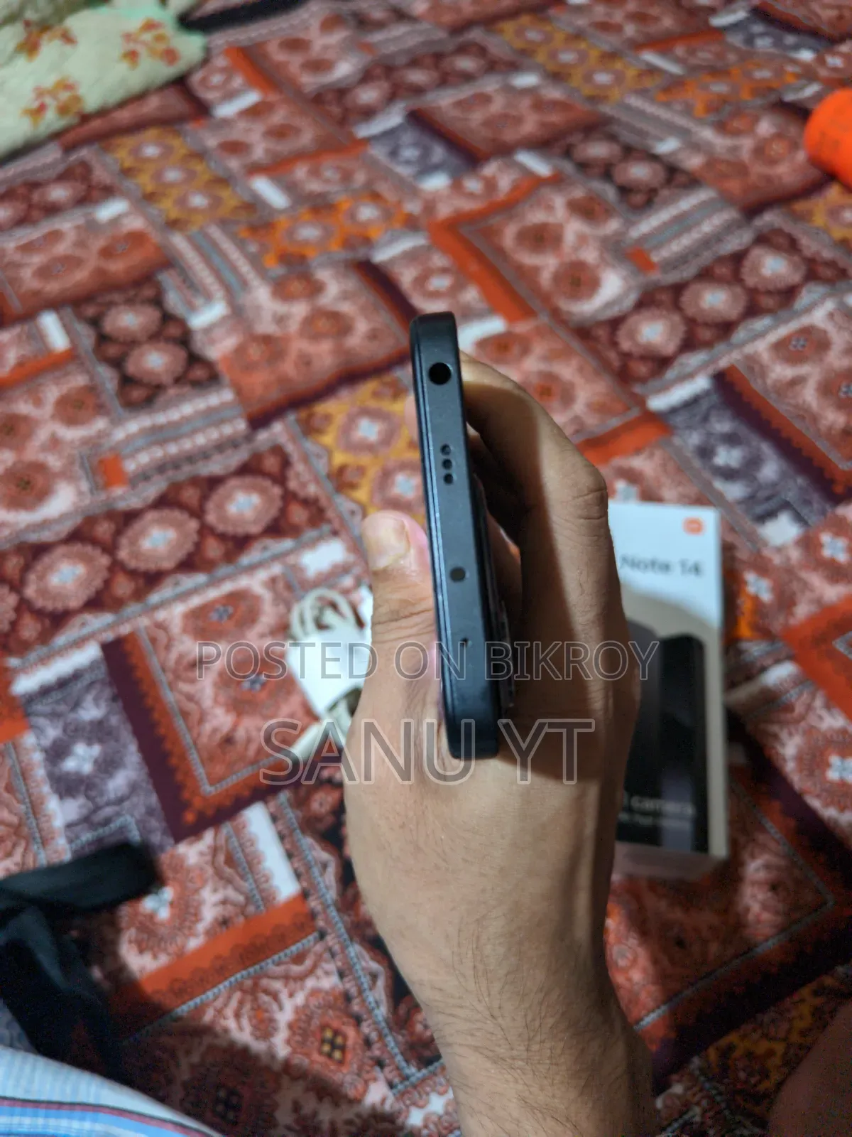 শাওমি রেডমি নোট ১৪ ৪জি ২৫৬ জিবি ব্ল্যাক