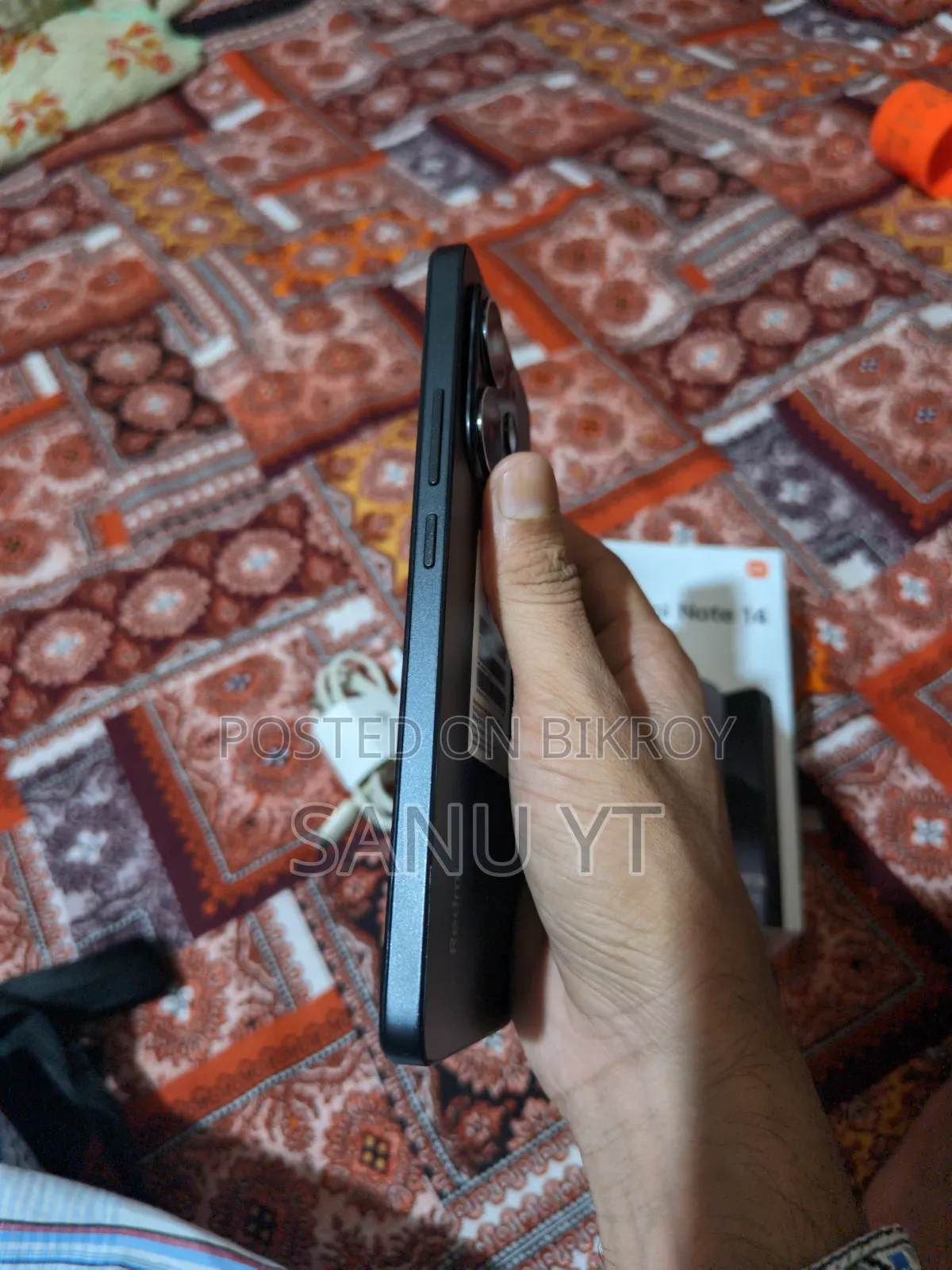 শাওমি রেডমি নোট ১৪ ৪জি ২৫৬ জিবি ব্ল্যাক