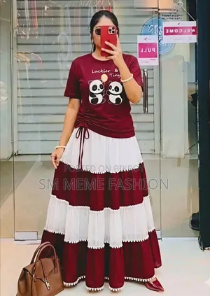 Skirt and T-Shirt Set
