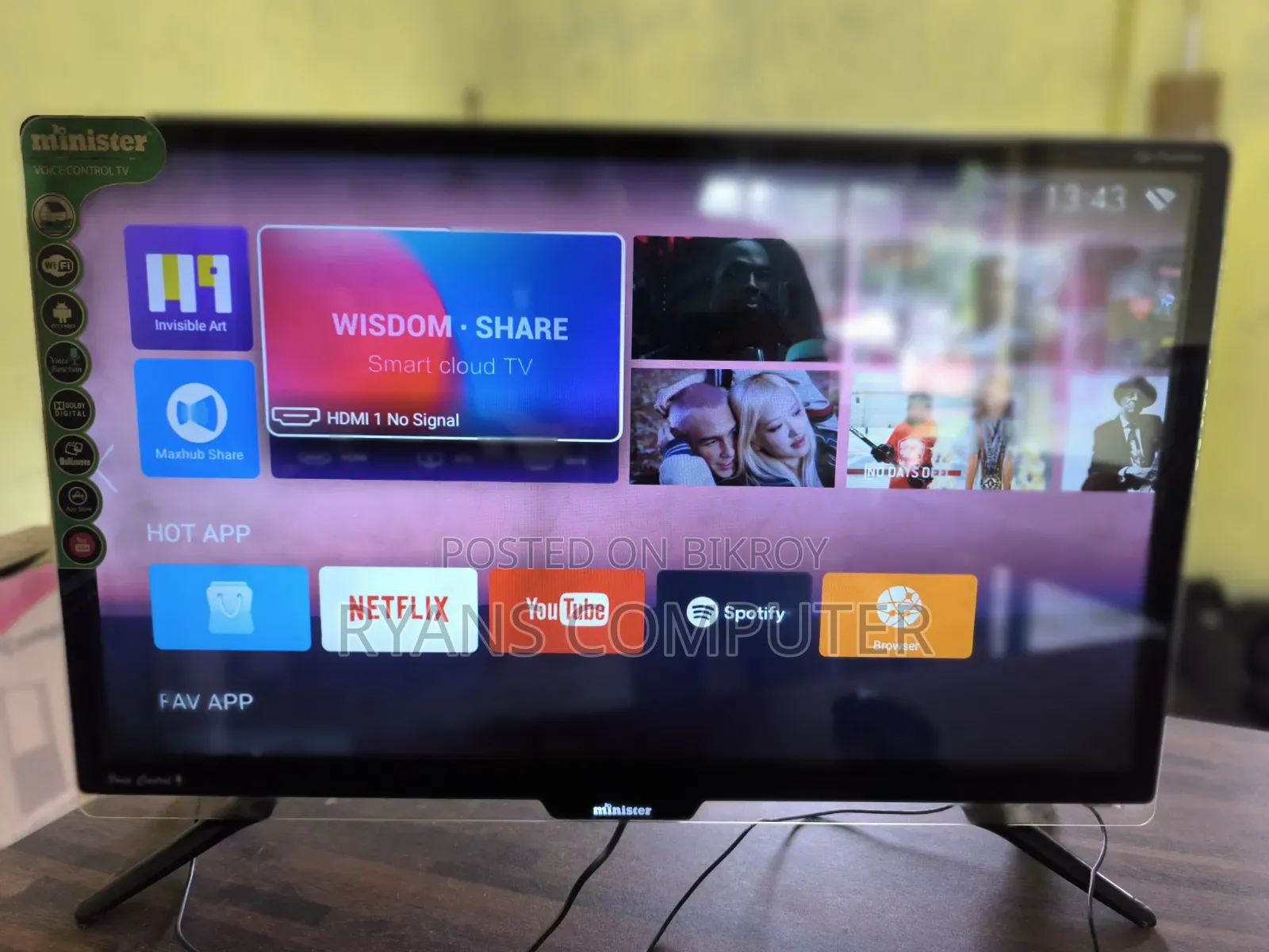 Smart Android Tv 32" Minister TV