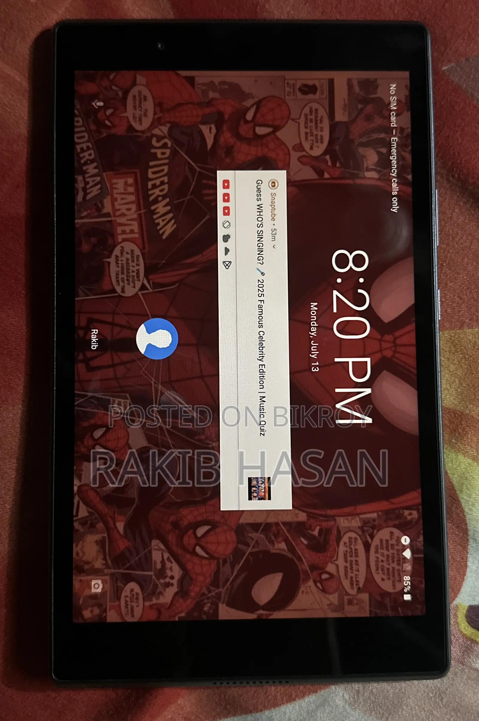 Lenovo Tab 16 GB Black