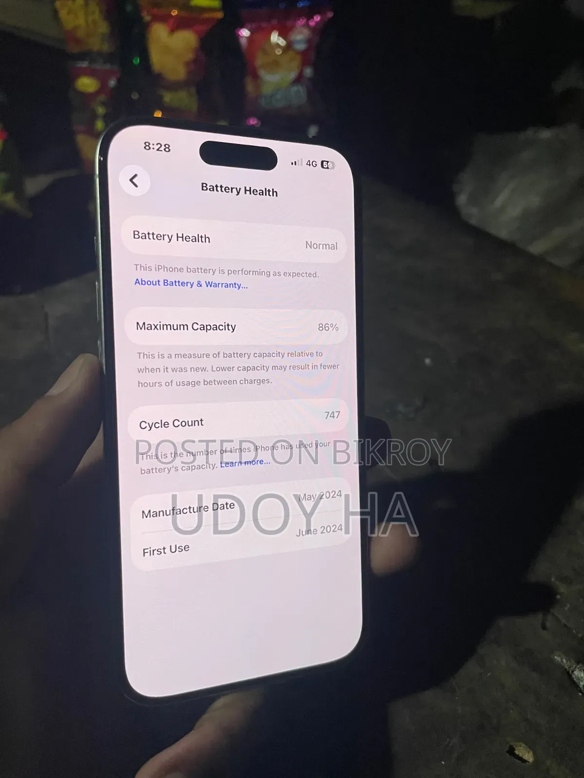 Apple iPhone 15 Pro 128 GB White