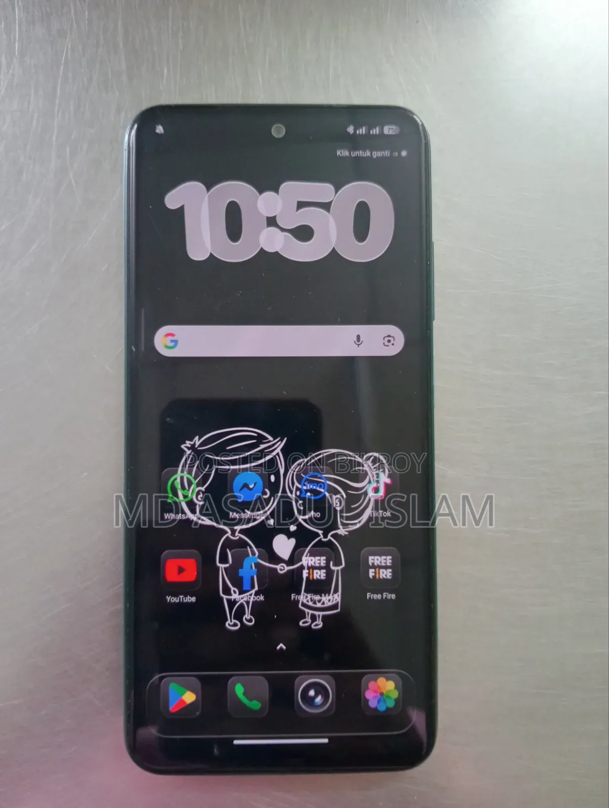 Xiaomi Redmi Note 10 Pro Max 128 GB Blue