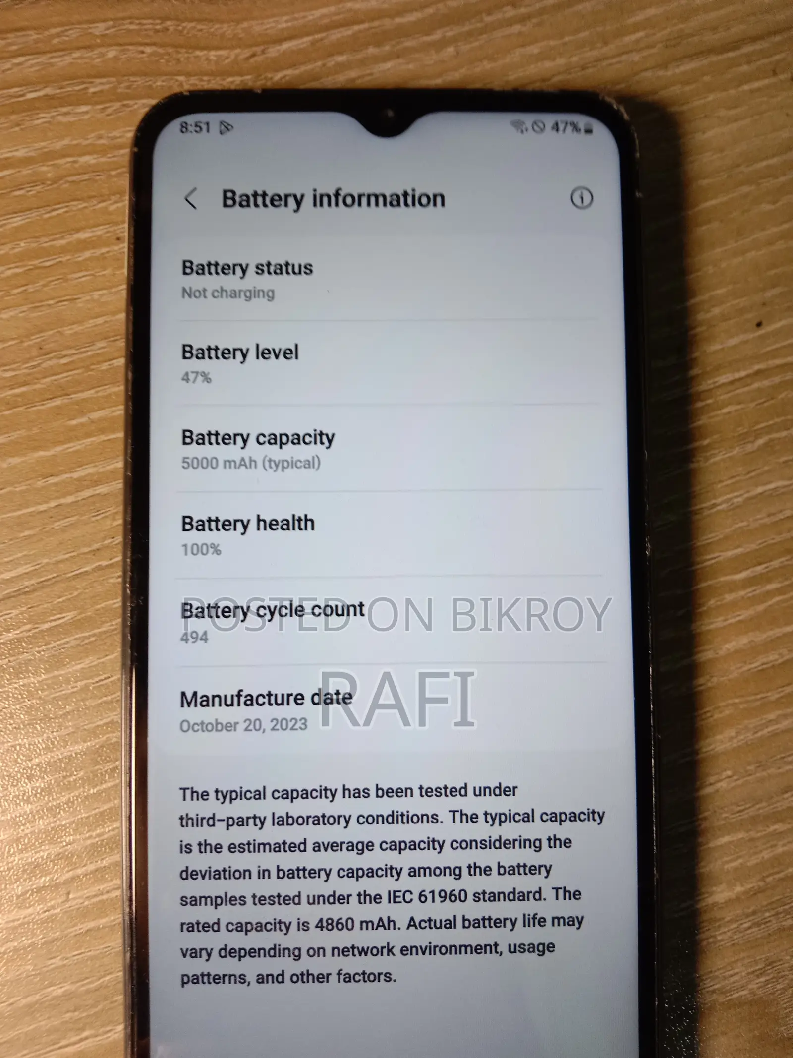 Samsung Galaxy A23 5G 128 GB Black