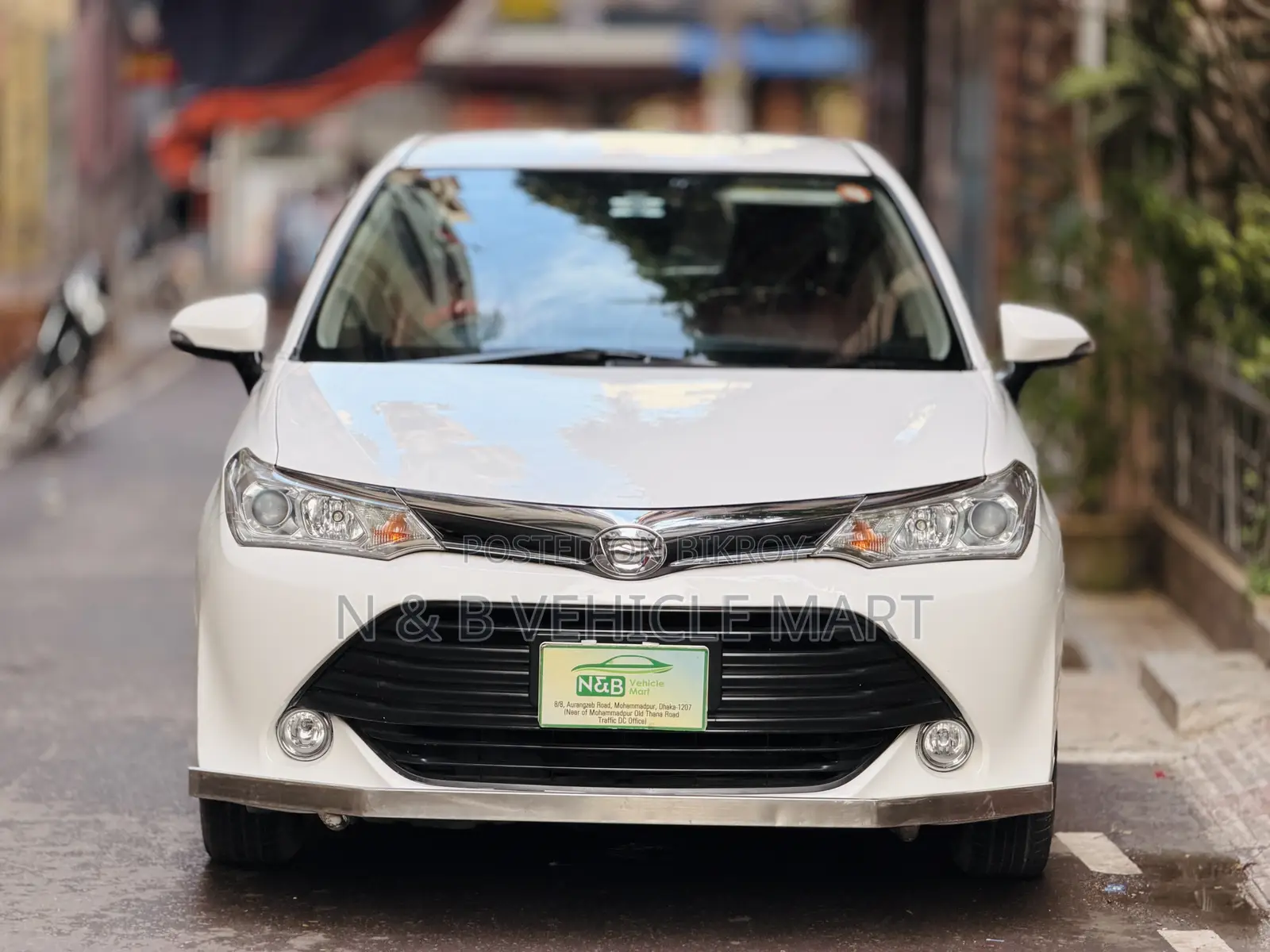 Toyota Axio 2017 সাদা