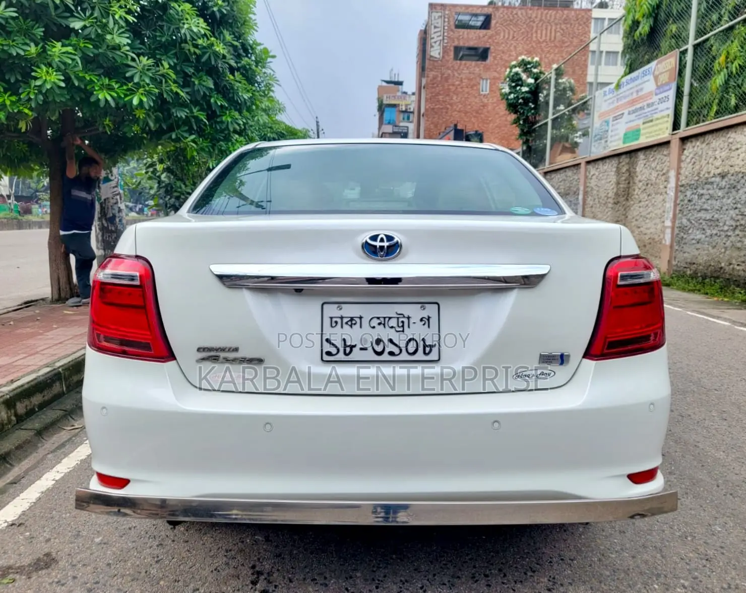 Toyota Axio 1.5 Hybrid G 2WD 2018 White