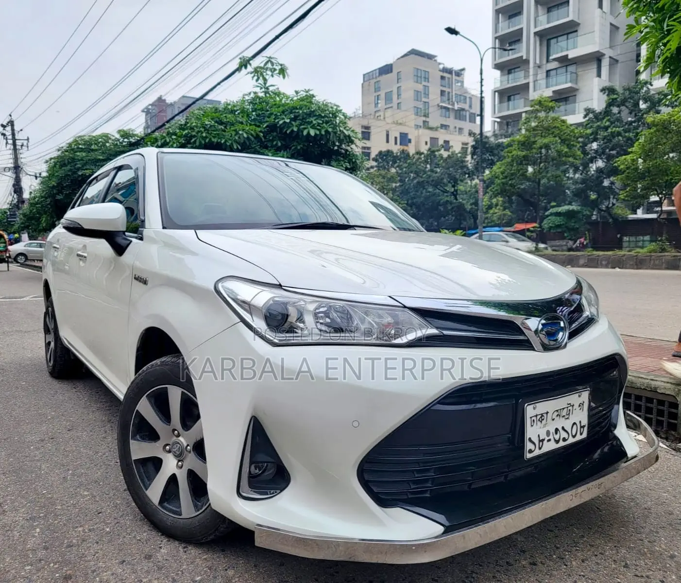 Toyota Axio 1.5 Hybrid G 2WD 2018 White