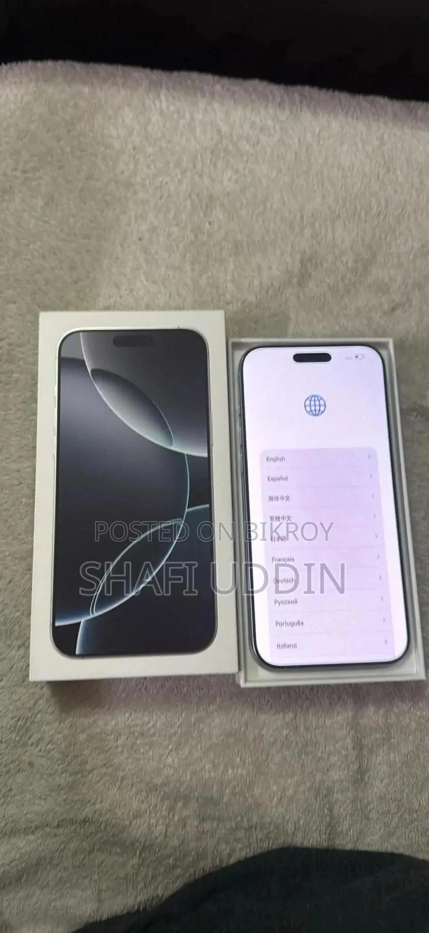 Apple iPhone 16 Pro Max 256 GB White