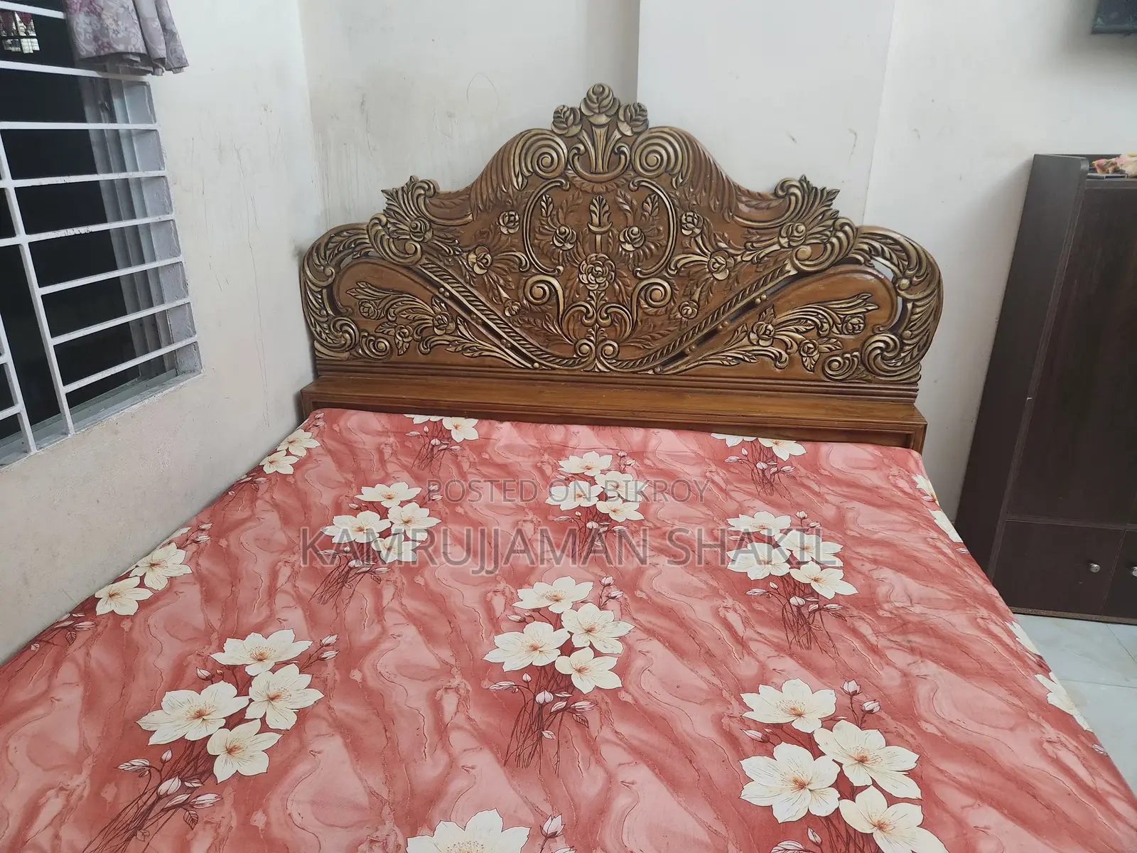বেড চিটাগাং সেগুন কাঠ