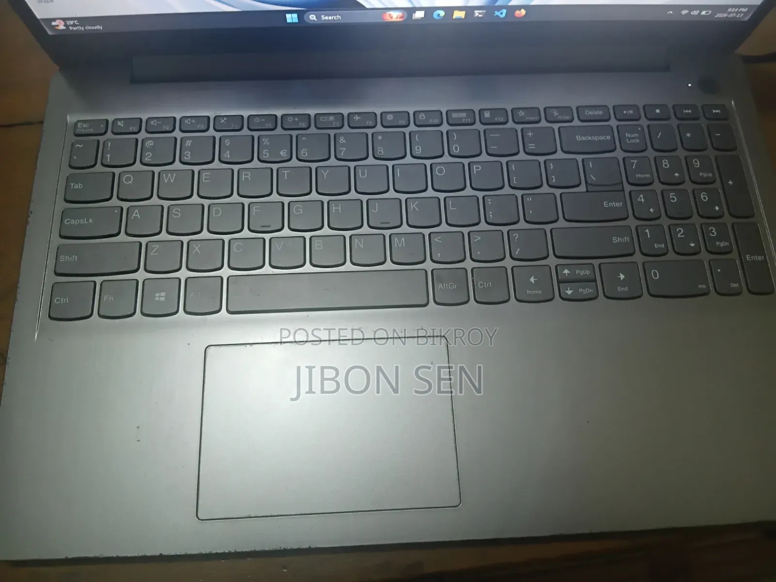 Laptop Lenovo Ideapad 3 8GB Intel Core I5 SSD 512GB