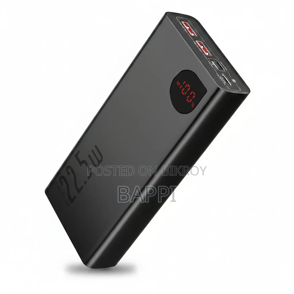 Baseus Ppadm20s 20000mAh Adaman Metal Fast Charging Power Bank