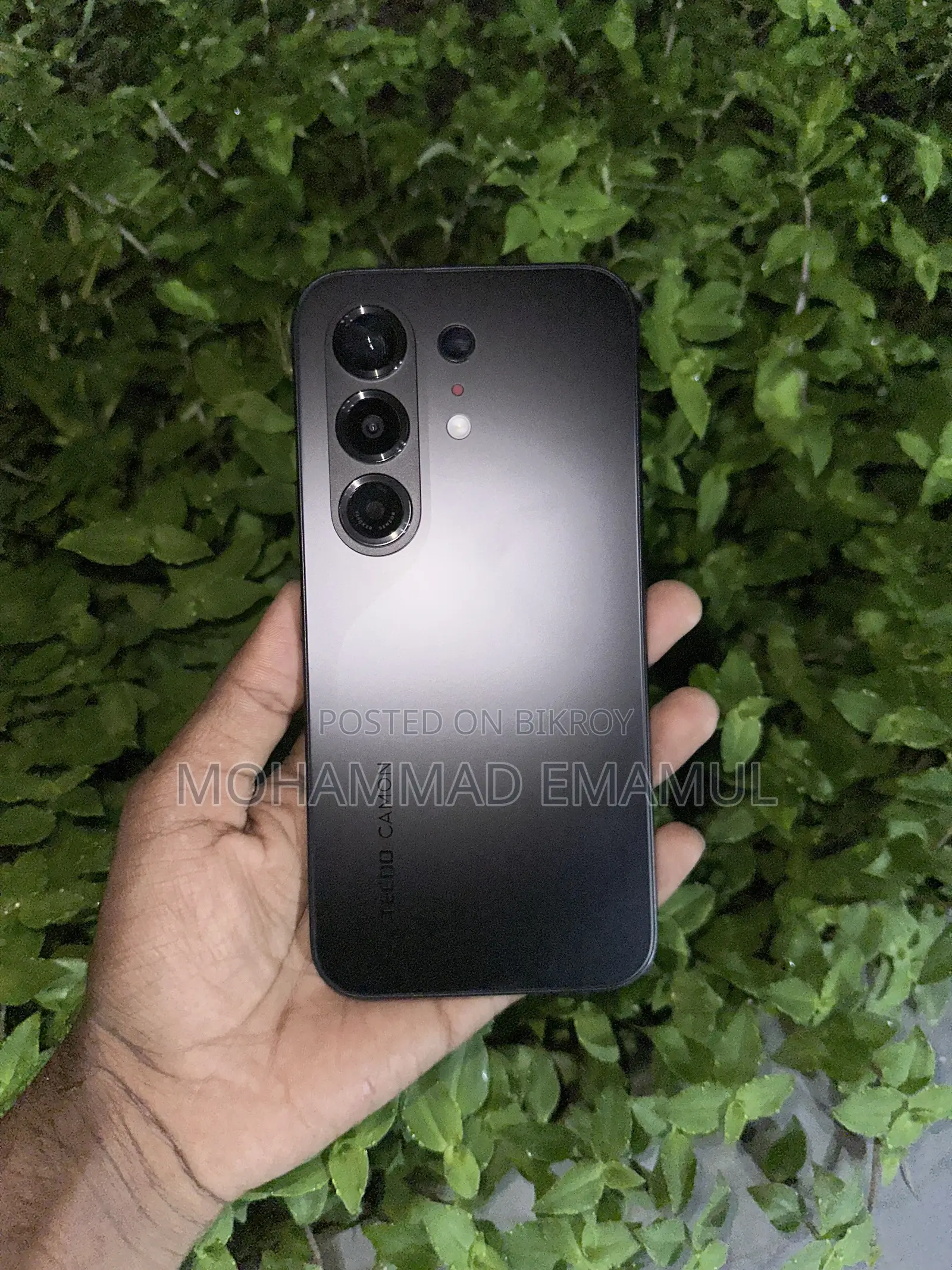 Tecno Camon 50 256 GB Black