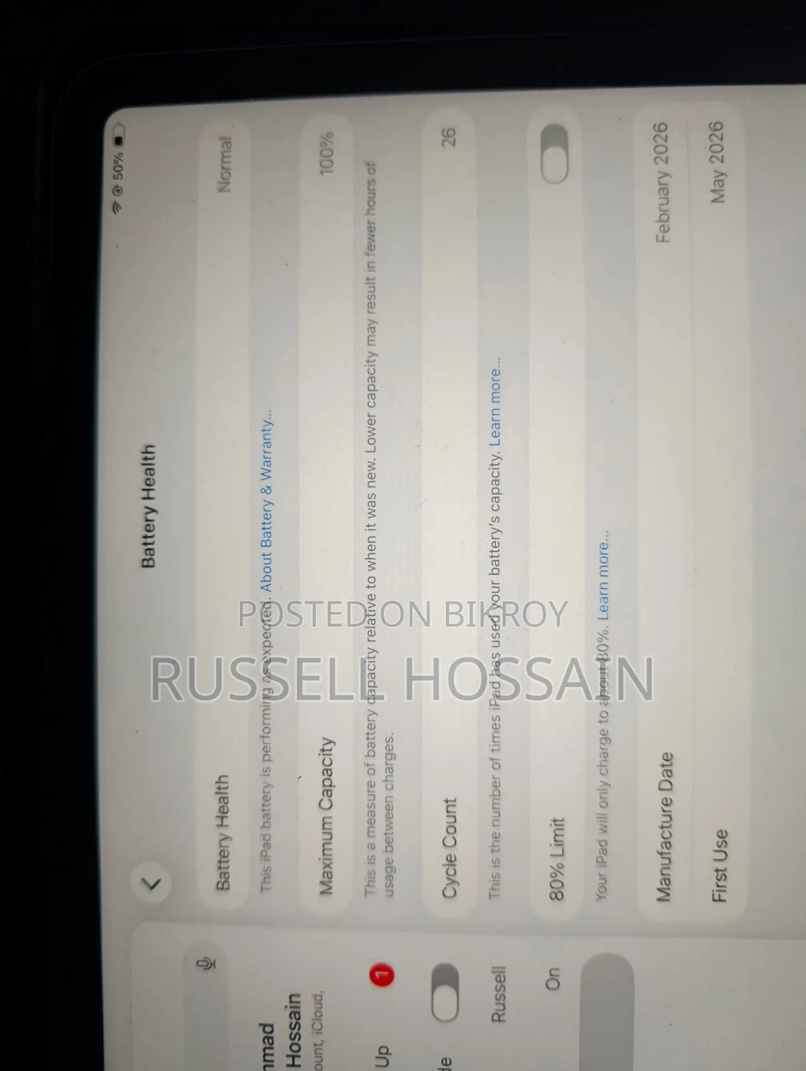 Apple iPad (2025) 128 GB Blue