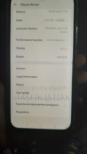 Oppo A6S 128 GB Blue