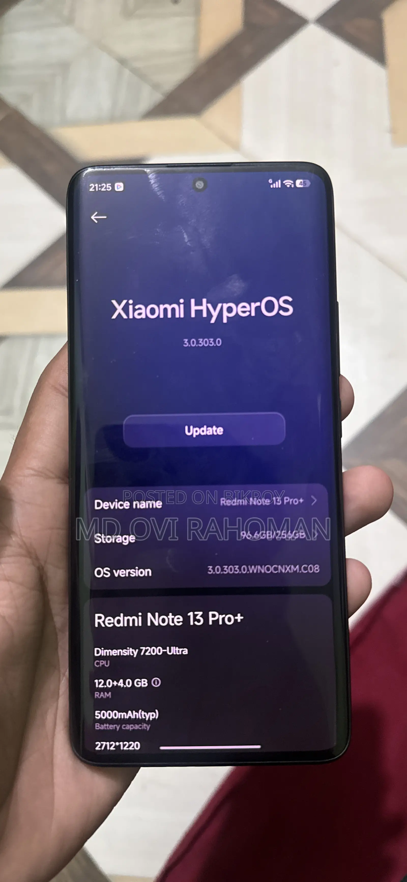 Realme 13 Pro+ 5G 256 GB Black
