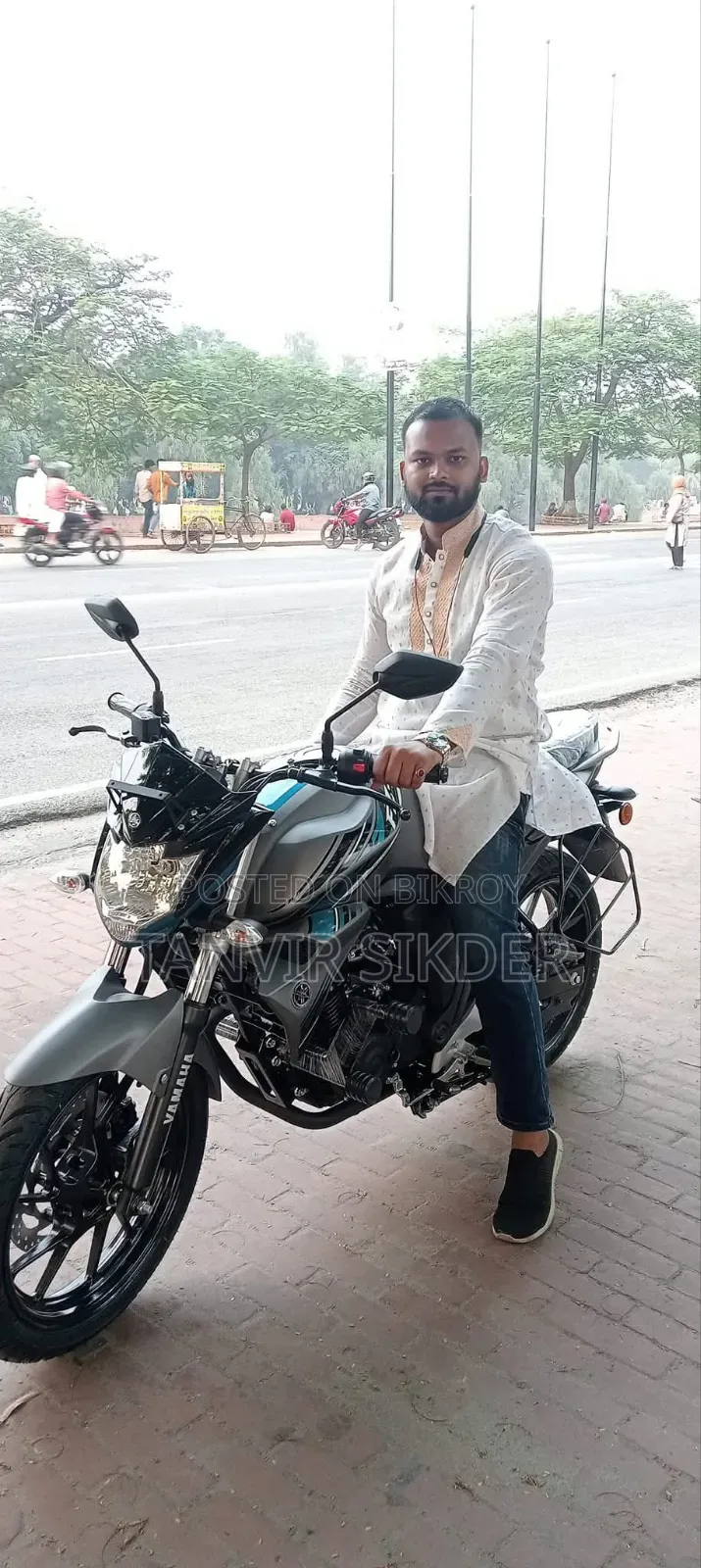 Yamaha FZ 2025 Purple