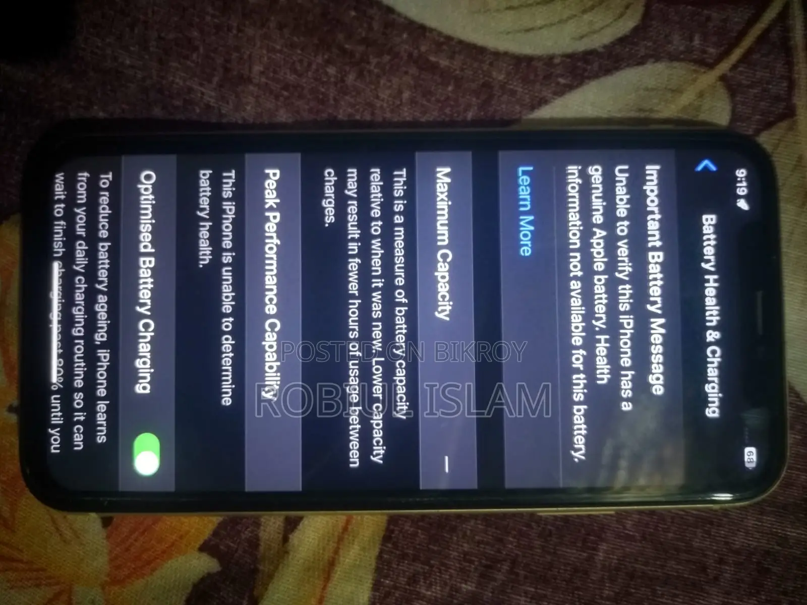 Apple iPhone XR 64 GB Yellow