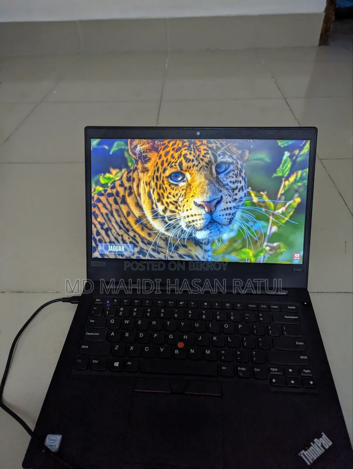 Laptop Lenovo ThinkPad T490s 8GB Intel Core I5 SSD 256GB