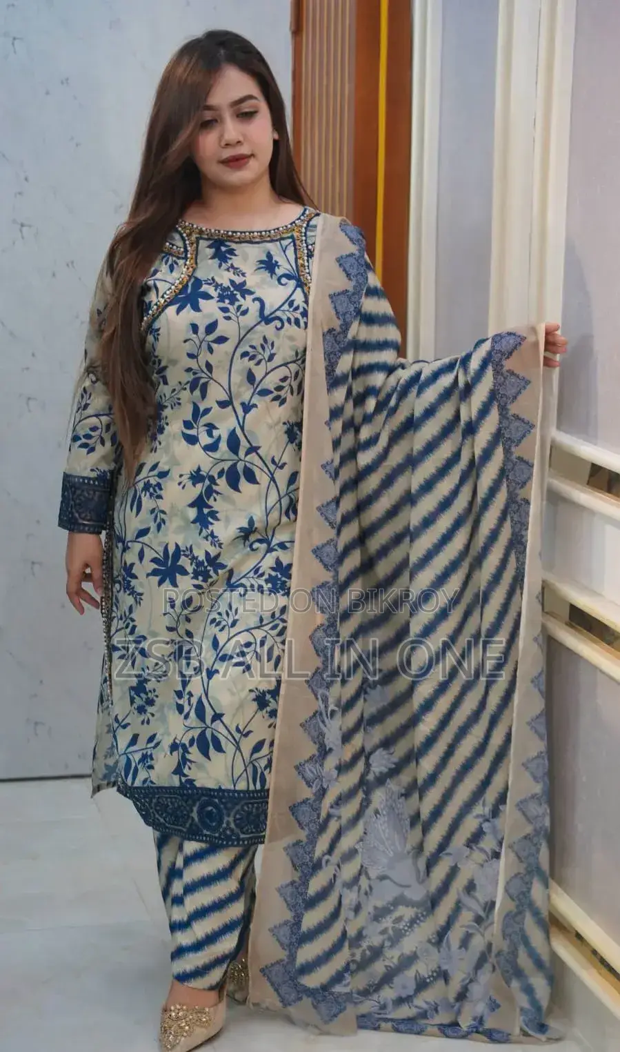 Digital Printed 3 Pieces Viral Collection