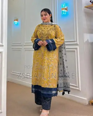 ডিজিটাল প্রিন্টেড ৩ পিস নতুন আপডেট কালেকশন