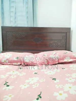 মালেশিয়ান উডের সেমি ডাবল খাট বিক্রয়