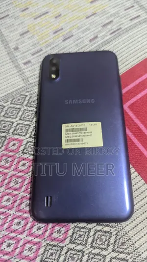 স্যামসাং গ্যালাক্সি এ০১ ১৬ জিবি ব্লু
