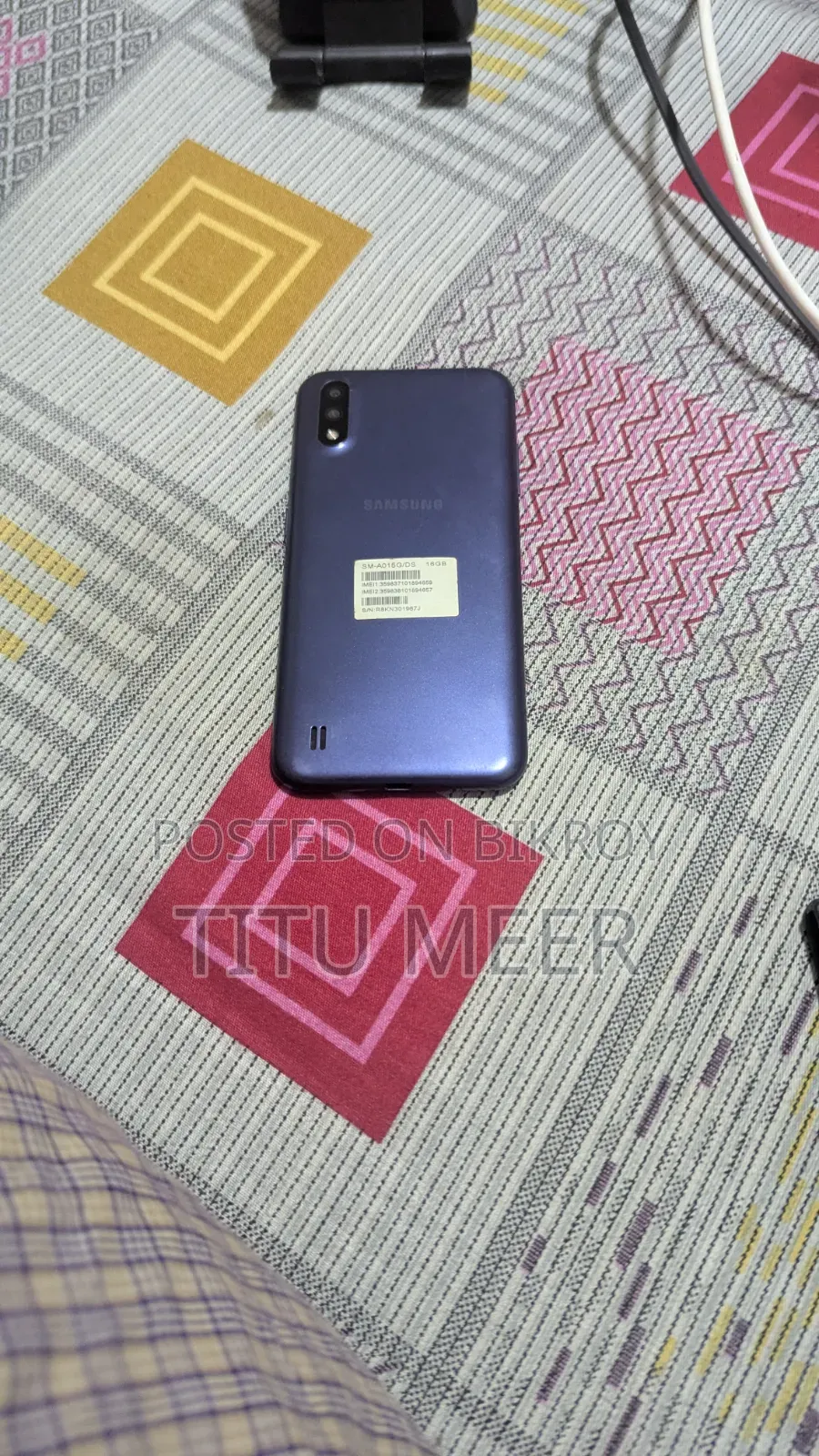 Samsung Galaxy A01 16 GB Blue