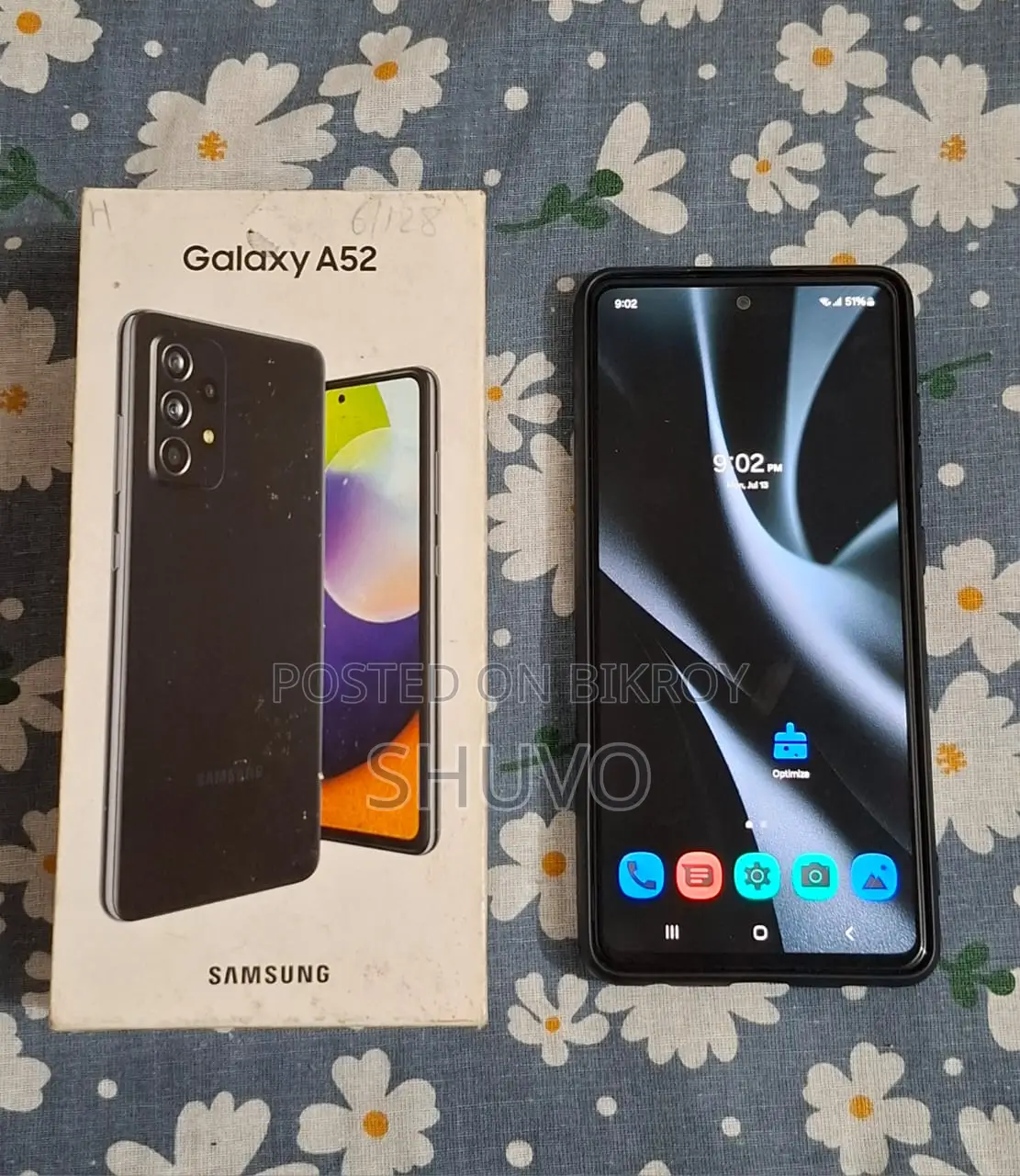 Samsung Galaxy A52 128 GB Black