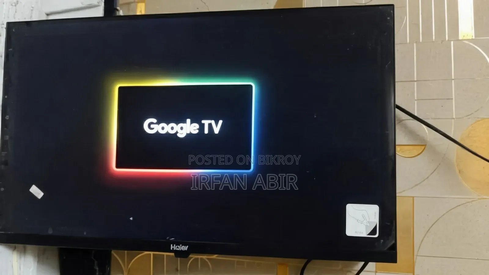 Haier 32" Google TV – Like New | Urgent Sale