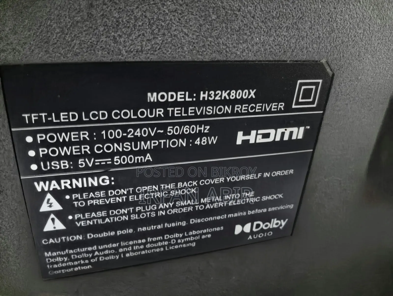 Haier 32" Google TV – Like New | Urgent Sale