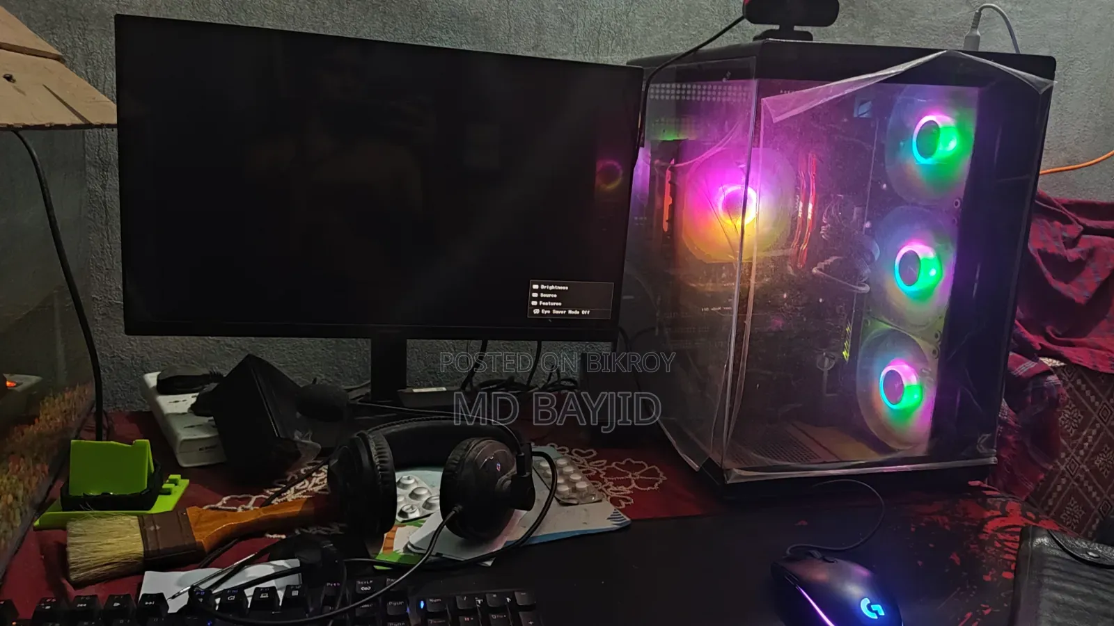Desktop Computer Asus TUF Gaming FX10CP 16GB AMD Ryzen 7 HDD+SSD 1T