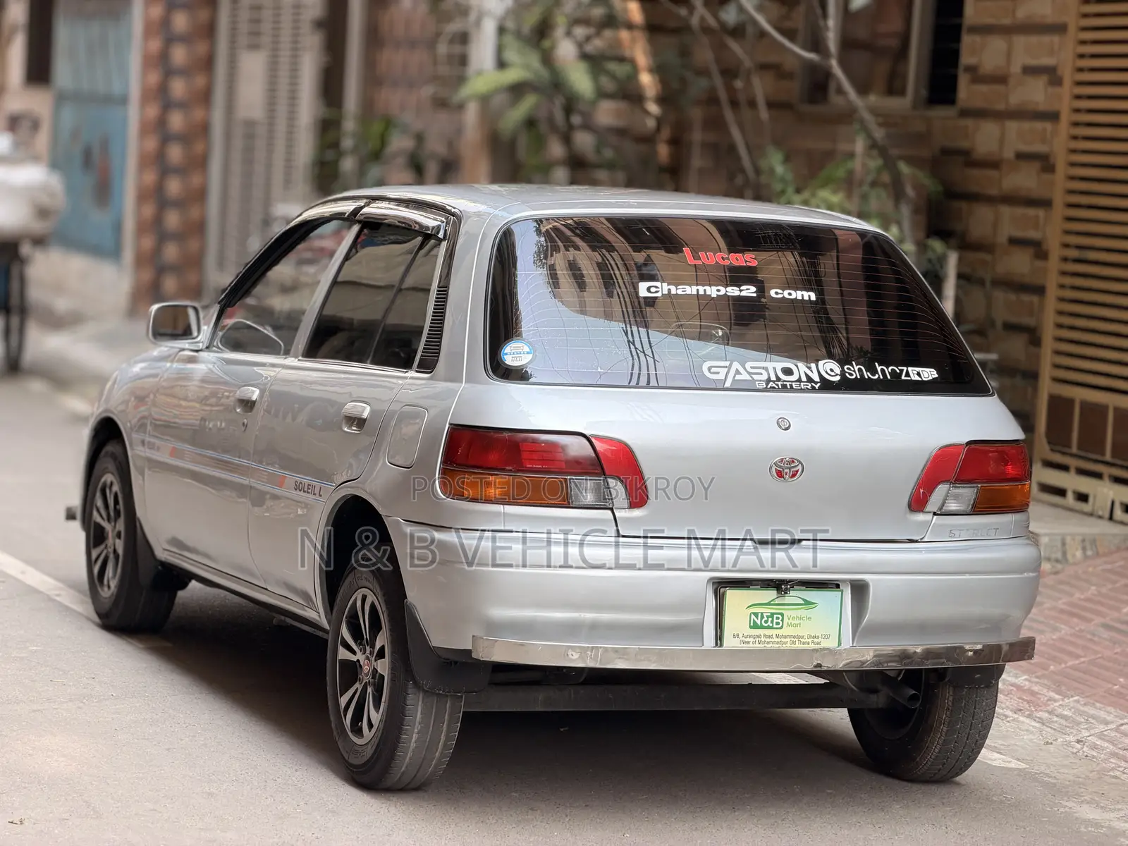Toyota Starlet 1995 Silver