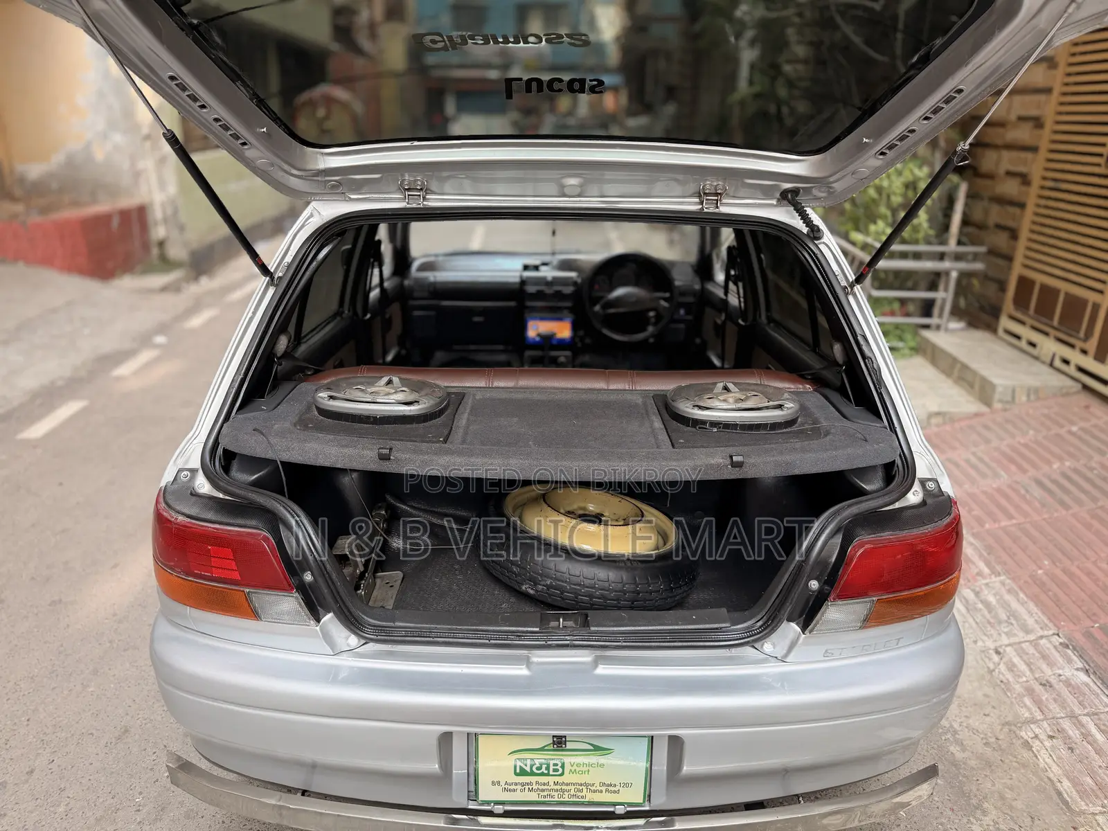 Toyota Starlet 1995 Silver